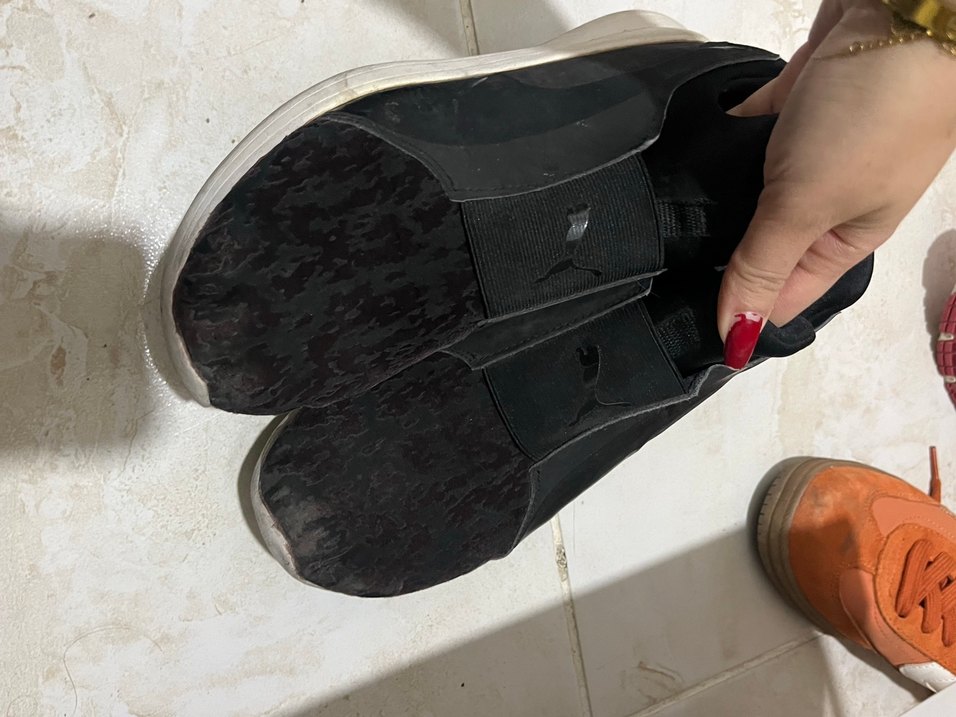 Siyah Kadın Spor Ayakkabı - Görsel 2