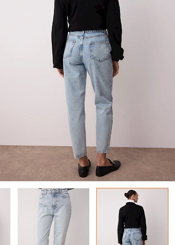 Kadın mom jean - Görsel 3