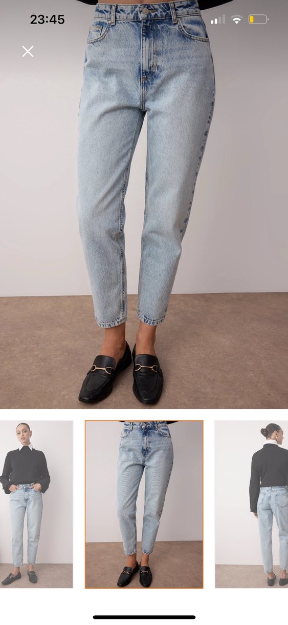 Kadın mom jean - Görsel 2