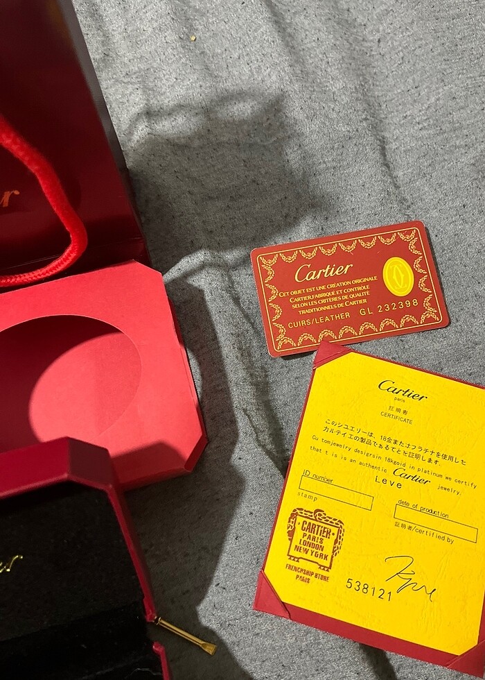 Cartier kutu seti - Görsel 5