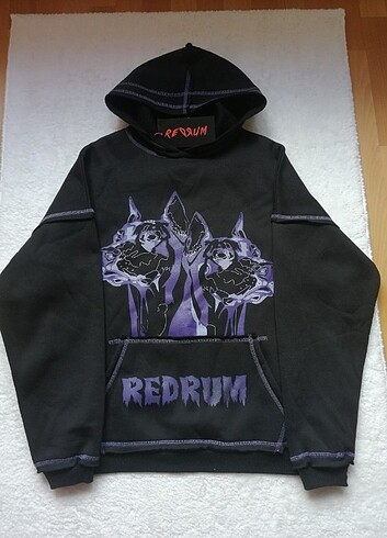 Redrum reverse hoodie