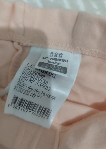 Kız Çocuk Pamuklu Tayt 2 adet - Görsel 5