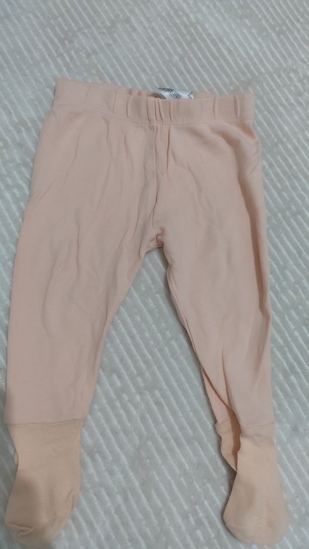 Kız Çocuk Pamuklu Tayt 2 adet - Görsel 4