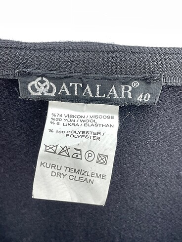 40 Beden çeşitli Renk Atalar Midi Etek %70 İndirimli.