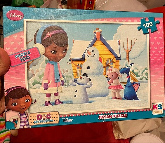 Ks Games Doc Mc Stuffins (100 parça) puzzle