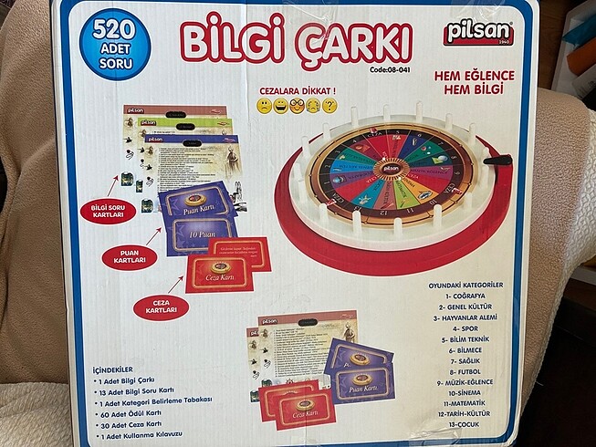  Beden Bilgi Çarkı Çarkıfelek