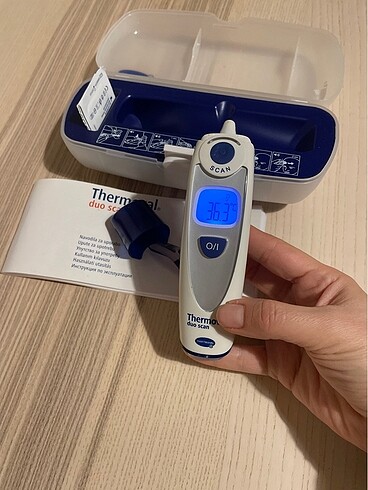 Thermoval alın ve kulak içi ateş ölçer