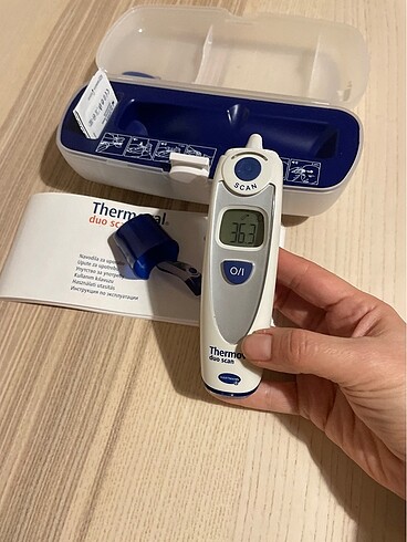 Thermoval alın ve kulak içi ateş ölçer