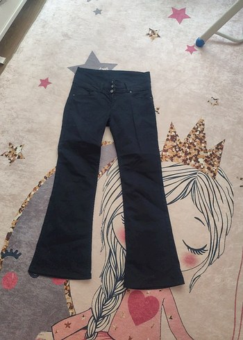 kadın 31 beden kadın keten pantolon - Görsel 4