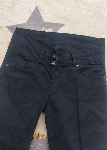 kadın 31 beden kadın keten pantolon - Görsel 3