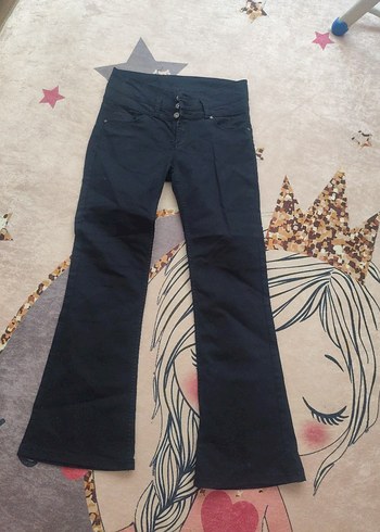 kadın 31 beden kadın keten pantolon - Görsel 5