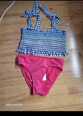 s Beden Renkli Bağcıklı Bikini