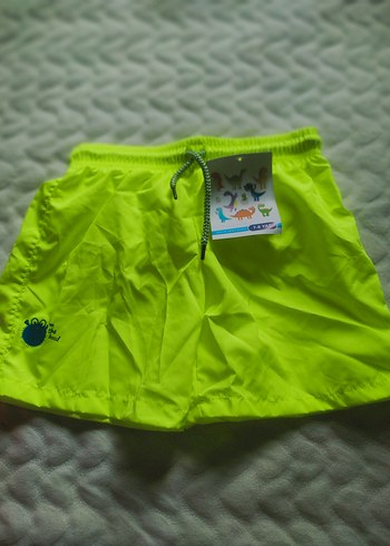 Turuncu Erkek Çocuk Yüzme Şortu - Görsel 2