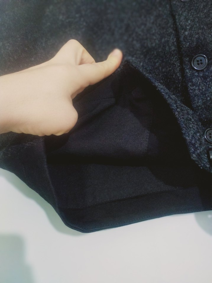 Düğmeli Siyah Erkek kışlık yelek - Görsel 4