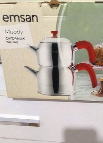 Emsan Emsan çelik çaydanlık