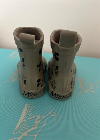 H&M Kız Çocuk Kahverengi Baskılı Su Geçirmez Bot