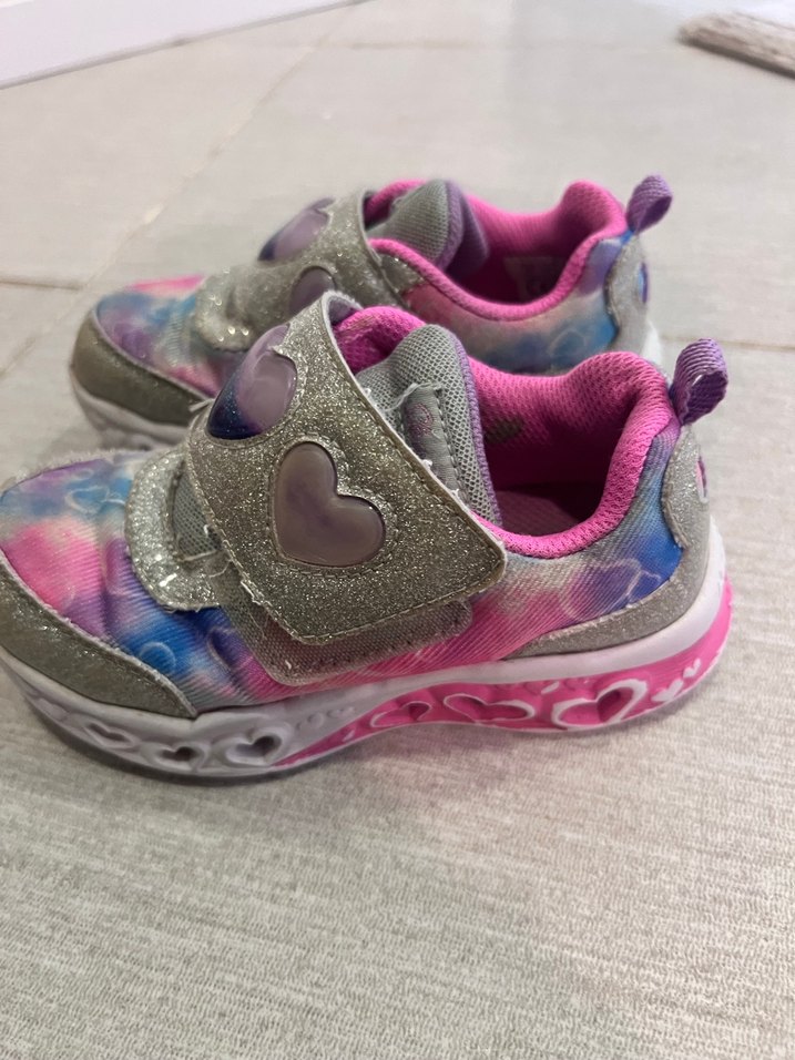 Kız Çocuk Çok Renkli Bağcıksız Spor Ayakkabı - Görsel 2