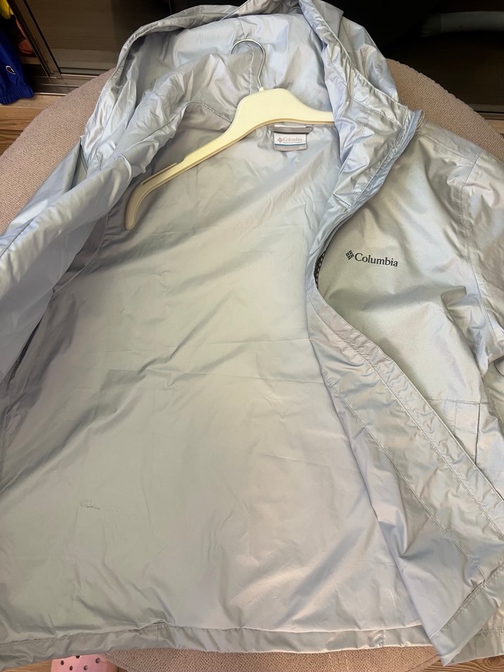 Columbia Gri Fermuarlı  Yağmurluk Rüzgarlık - Görsel 4