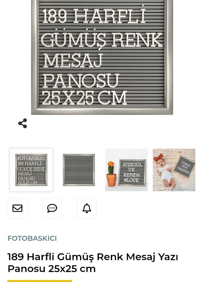 Mesaj panosu  - Görsel 3