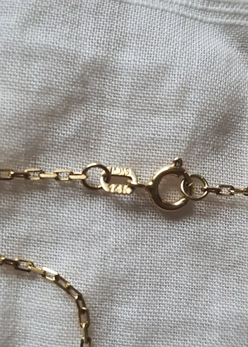 14 Ayar 4.60 gramdan fazla 44 cm uzun zincir - Görsel 3