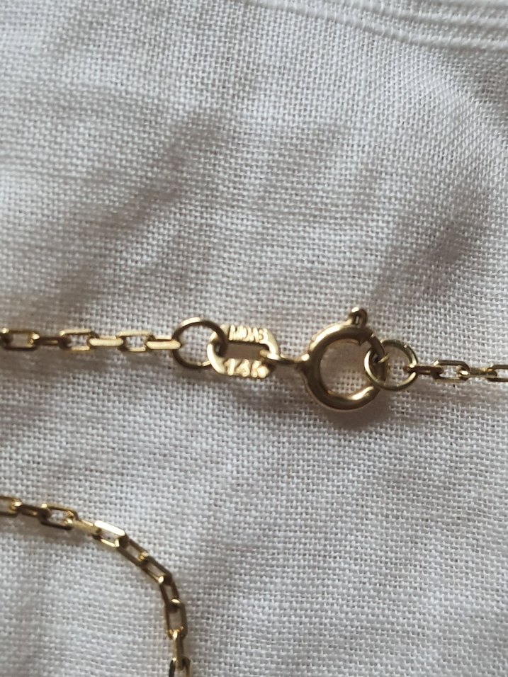 14 Ayar 4.60 gramdan fazla 44 cm uzun zincir - Görsel 3