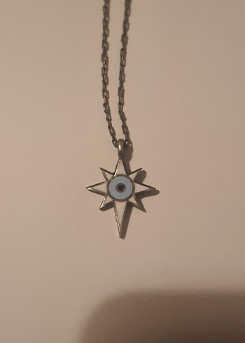 Nereze 925ayar gümüş kutup yildızı kolye - Görsel 3