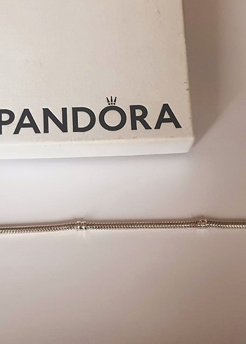 Orjinal PANDORA AltınTaşlı Kalpli Bileklik Yepyeni. - Görsel 5