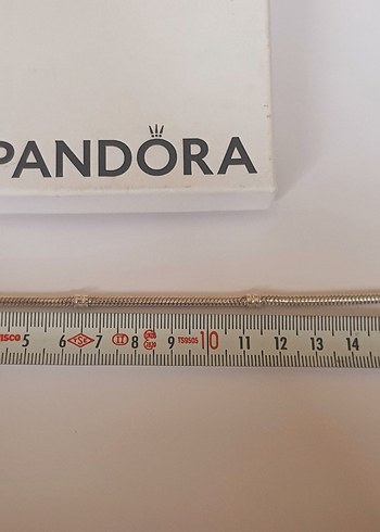 Orjinal PANDORA AltınTaşlı Kalpli Bileklik Yepyeni. - Görsel 2