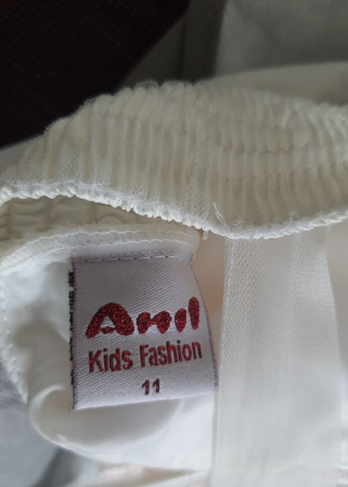 10 yaş çok şık abiye gelinlik sayılı giyildi. - Görsel 5