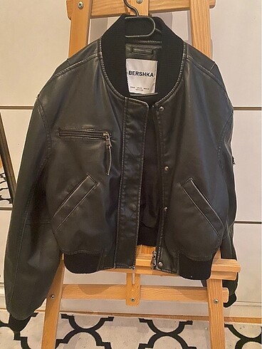 Bershka deri ceket