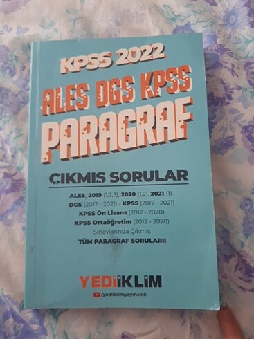 Kpss 2022 paragraf çıkmış sorular