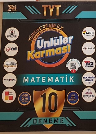 Ünlüler karması 10'lu tyt matematik denemesi 