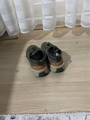 Clarks Clarks deri Yeşil çocuk ayakkabı