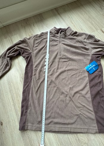 Columbia Erkek Bej Fermuarlı Polar Sweatshirt - Görsel 3