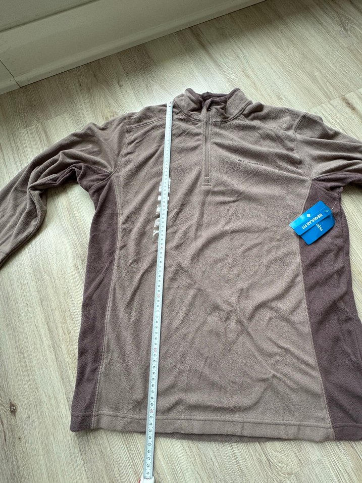 Columbia Erkek Bej Fermuarlı Polar Sweatshirt - Görsel 3