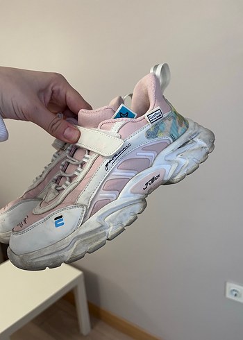 Kız Çocuk Pembe Spor Ayakkabı - Görsel 5