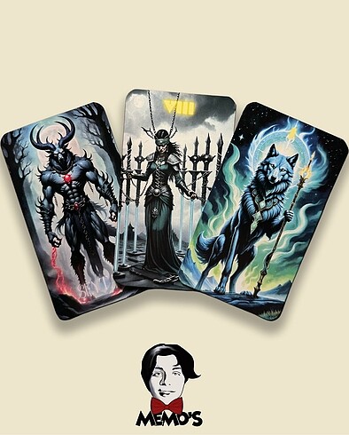 TÜRK MİTOLOJİSİ TAROT DESTESİ 78 KART