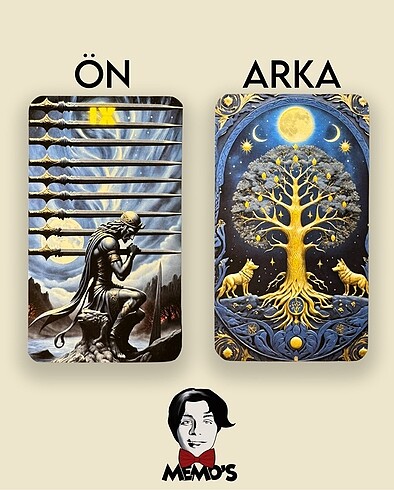 Beden TÜRK MİTOLOJİSİ TAROT DESTESİ 78 KART