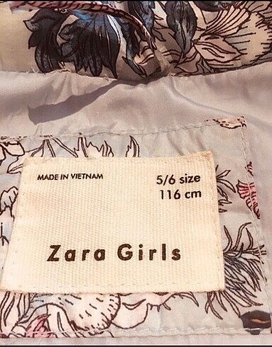 5 Yaş Beden Zara yelek