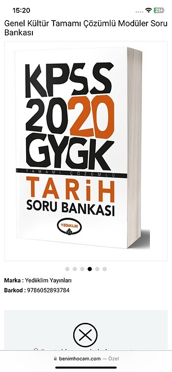 Yediiklim kpss tarih soru bankası