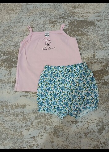 LCW Kız Bebek Atlet Şort tk 2 yaş