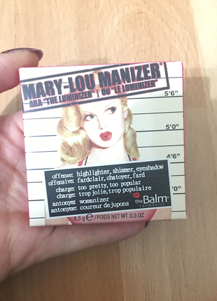 The balm mary lou manizer