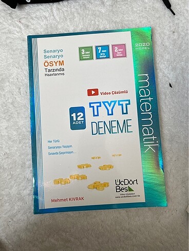 12 adet tyt deneme üç dört beş denemeleri