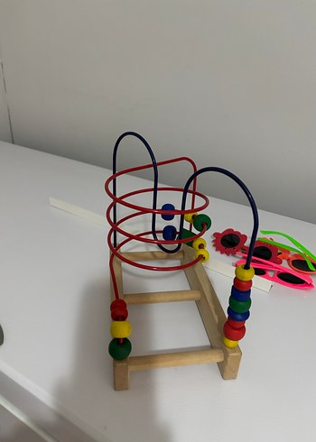 Renkli Ahşap Eğitim Oyuncağı - Görsel 2