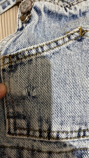 24-36 Ay Beden mavi Renk Zara jean/kot salopet/tulum