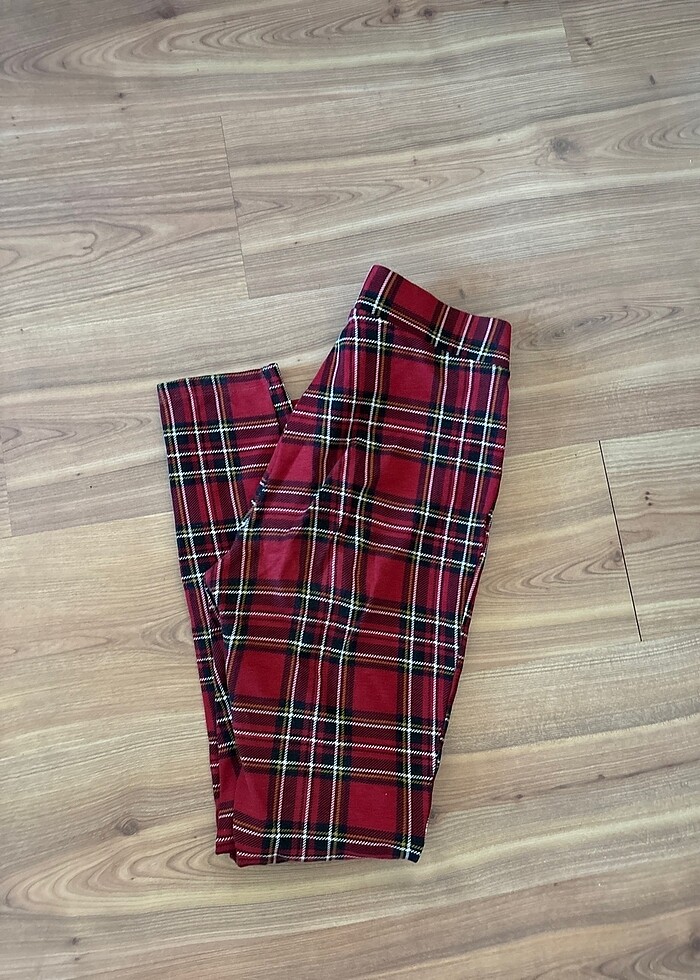 ZARA ekose pantolon - Görsel 3