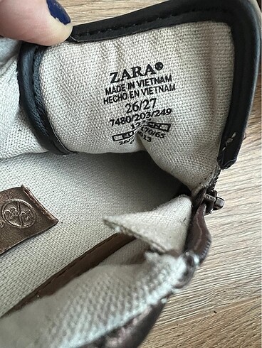 Zara çocuk ayakkabısı - Görsel 6