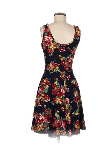 universal Beden Vintage Love Günlük Elbise %70 İndirimli.