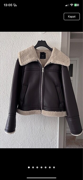Mango biker ceket