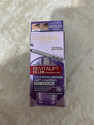 Loreal göz altı serumu